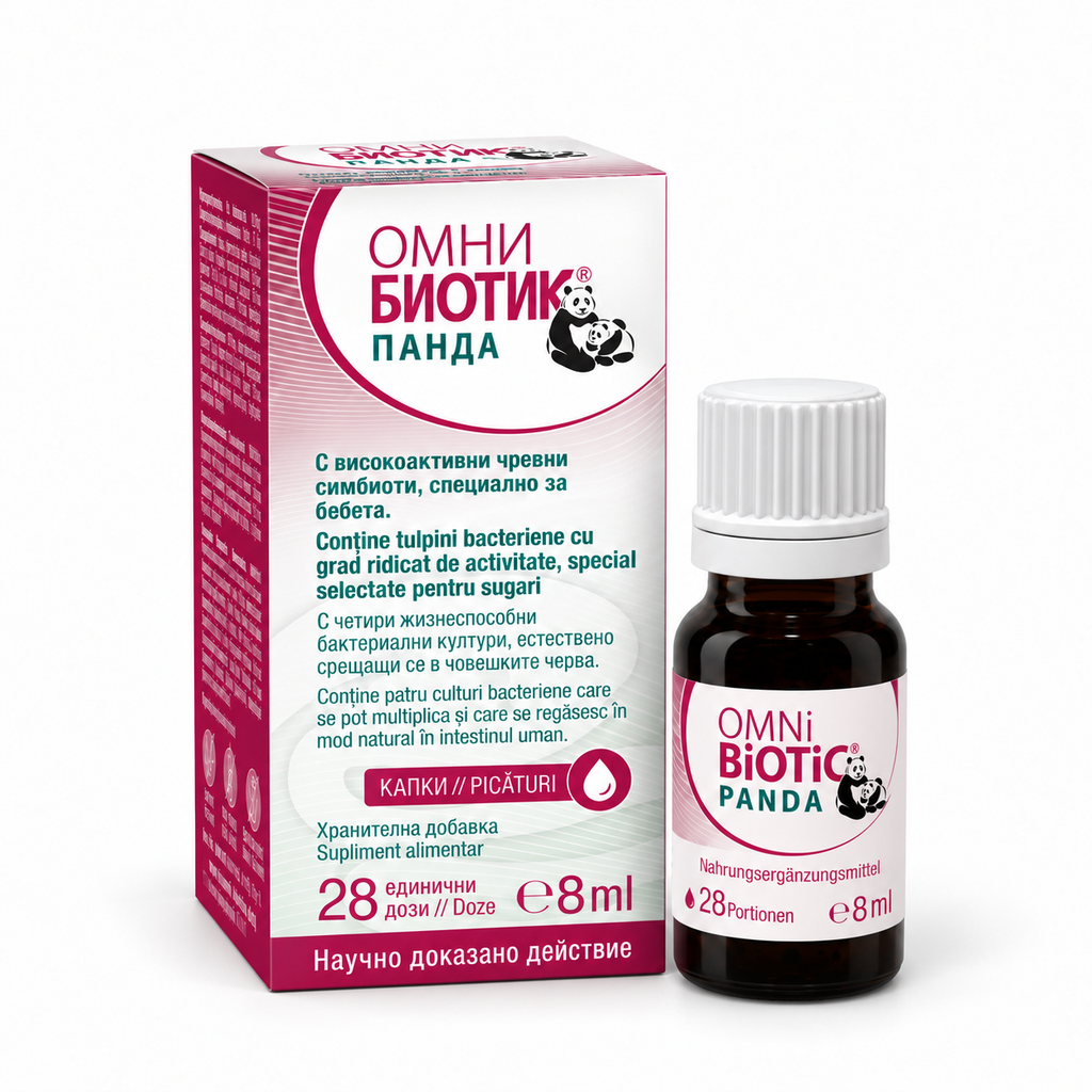 OMNi-BiOTiC PANDA пробиотични капки за бебета